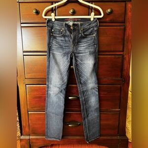 American Eagle women’s denim skinny jeans, size 4